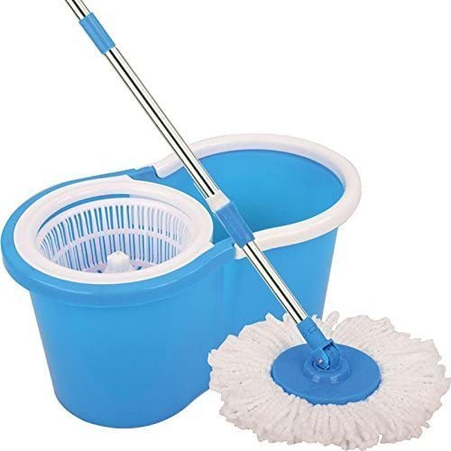 Truvic Spin Mop and Bucket Magic with 2 Microfiber Refills Color May Vary - Image 1