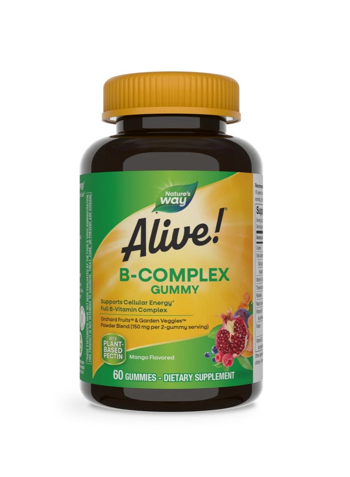 Buy Nature's Way Alive B-Complex 60 Gummies Online | 15 Minutes Instant ...