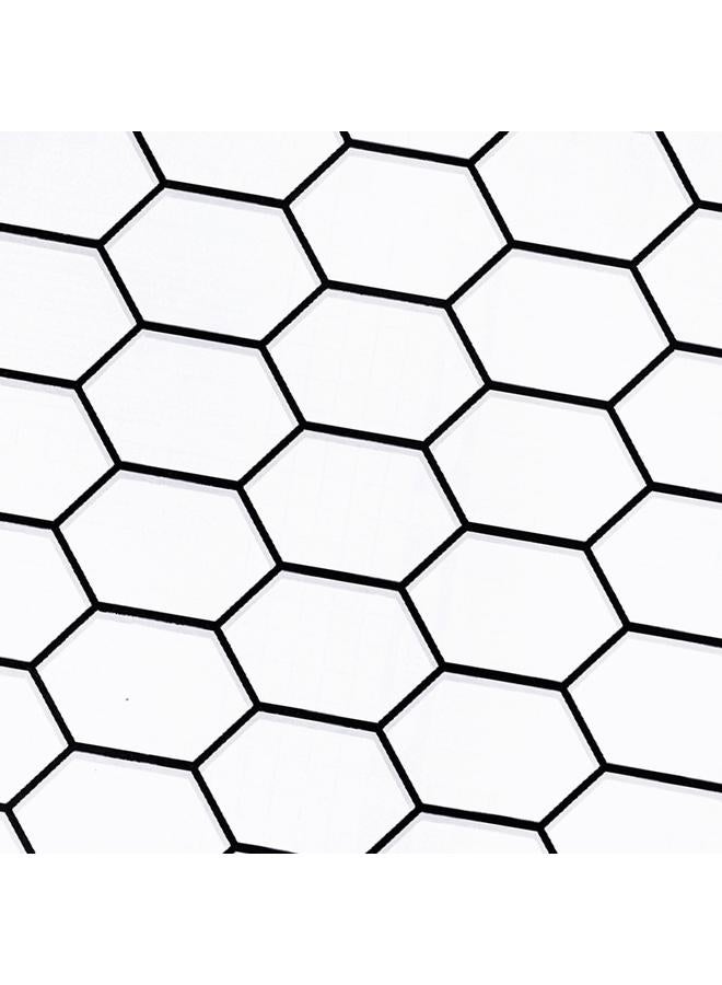 Bluejw Wood Grain Wallpaper Wallpaper Self-adhesive Bedroom Waterproof Moisture-proof Living Room Simple Triangle White Wall Wallpaper Student Renovation Stickers - Image 1