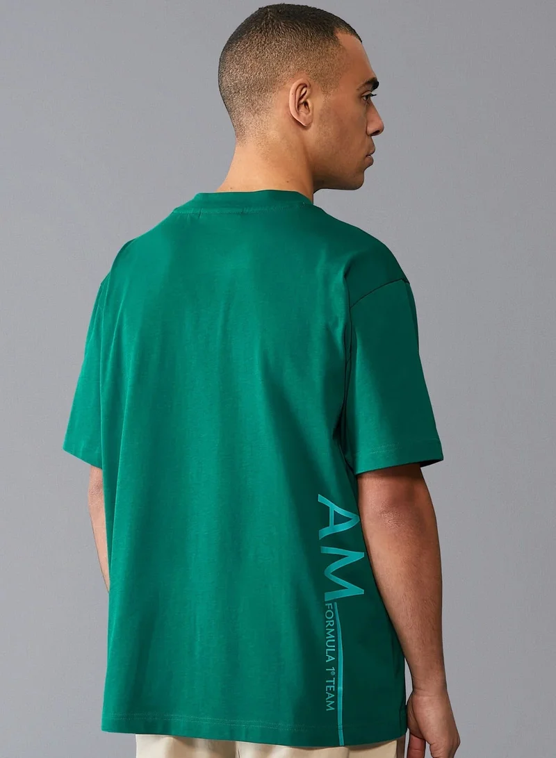 Aston Martin ASTIN MARTIN F1 FW AMF1 OVERSIZED T-SHIRT
