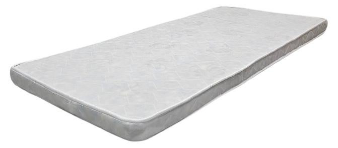 SMART HOME Single Bed Foam Mattress – Comfortable and lightweight for sleeping and entertaining – Soft microfiber fabric – 190x90x6 cm – Elegant  design – Easy to store, suitable for children and adults - Image 1