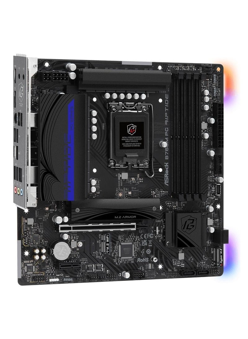 ASRock ASRock B760M PG Riptide Intel 700 Series mATX Motherboard  - Image 3