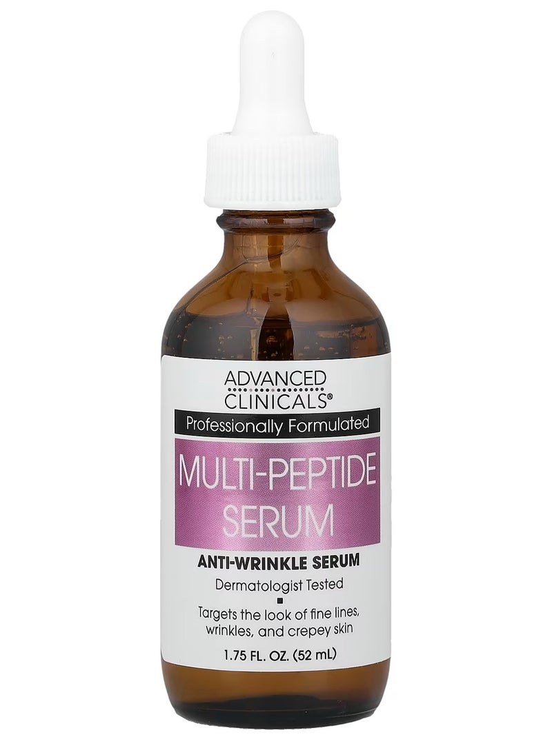 أدفانسد كلينيكال سيروم متعدد الببتيدات من أدفانسد كلينيكالز مضاد للتجاعيد للوجه 1.75 أونصة سائلة (52 مل) - Image 1
