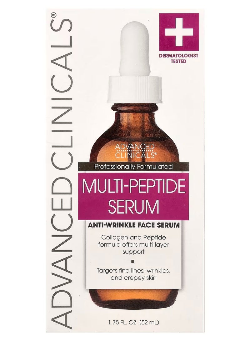 أدفانسد كلينيكال سيروم متعدد الببتيدات من أدفانسد كلينيكالز مضاد للتجاعيد للوجه 1.75 أونصة سائلة (52 مل) - Image 2