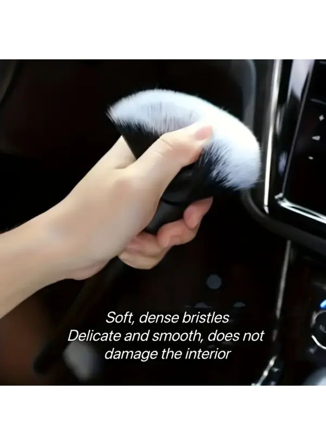 Soft Bristle Car Interior Detail Brush 6 69 Inches Dashboard Cleaning Tool - Image 5