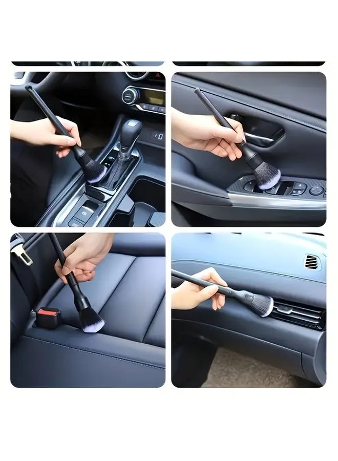 Soft Bristle Car Interior Detail Brush 6 69 Inches Dashboard Cleaning Tool - Image 3