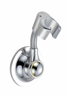 Excefore Shower Head Holder, Suction Cup Handheld Bracket Adjustable Height Shower Holder, Multi-directional Removable Wall Mounted Suction Bracket for Home Bathroom Accessories  - Image 1