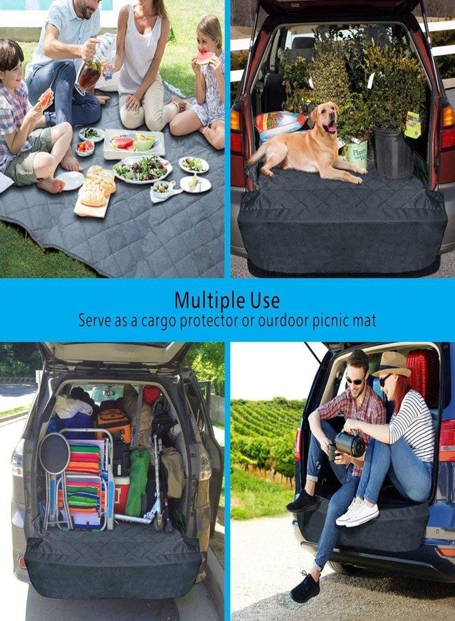 J&C Trunk Dog Cover Car Trunk Cover Heavy Duty Dog Trunk Cover Pet Cargo Liner SUV Trunk Cover for Dogs Waterproof Pet Cargo Liner for SUV Dog Trunk Cover for SUV Dog Car Seat Cover for Back Seat - Image 5