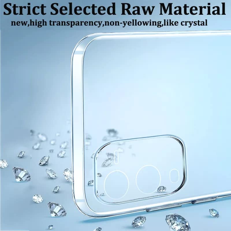 Realcase غطاء خلفي سيليكون شفاف لكاميرا كريستال كلير فيفو V25 برو 5G | تصميم واقي غطاء خلفي شفاف لكاميرا فيفو V25 برو 5G - Image 4