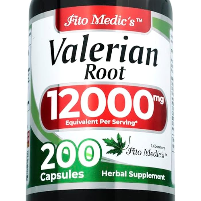 FITO MEDIC'S Lab | Valerian Root Capsules |200 Capsules | Valerian Root Extract | Concentrate Extract. - Image 1