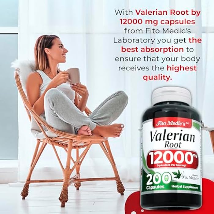 FITO MEDIC'S Lab | Valerian Root Capsules |200 Capsules | Valerian Root Extract | Concentrate Extract. - Image 4