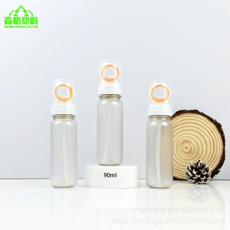 : 90Ml Inflatable Pressurized Air Mist Bottle, Whitening Sunscreen Spray Bottle, Small Aperture Isolation Cream Spray Bottle - Image 2