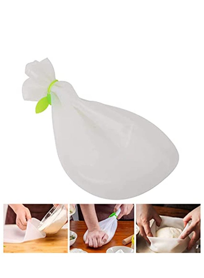 Silicone Kneading Dough Bag for Kitchen Tool, Versatile Dough Mixer for Bread, Pastry, Pizza Tortilla, Premium Silicone Bakeware, Multifunctional Food Storage Container Cooking Tool  - Image 1