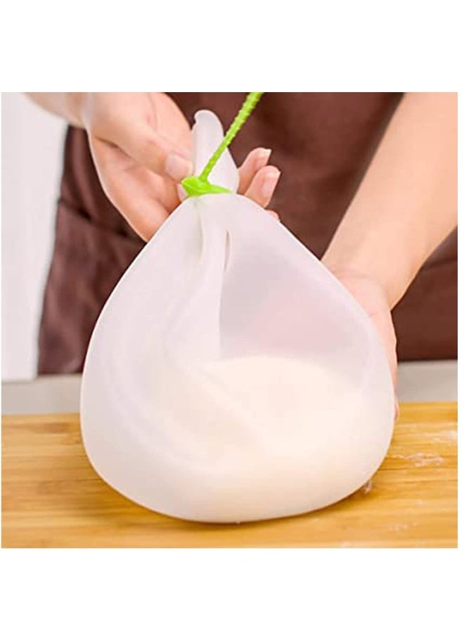 Silicone Kneading Dough Bag for Kitchen Tool, Versatile Dough Mixer for Bread, Pastry, Pizza Tortilla, Premium Silicone Bakeware, Multifunctional Food Storage Container Cooking Tool  - Image 4