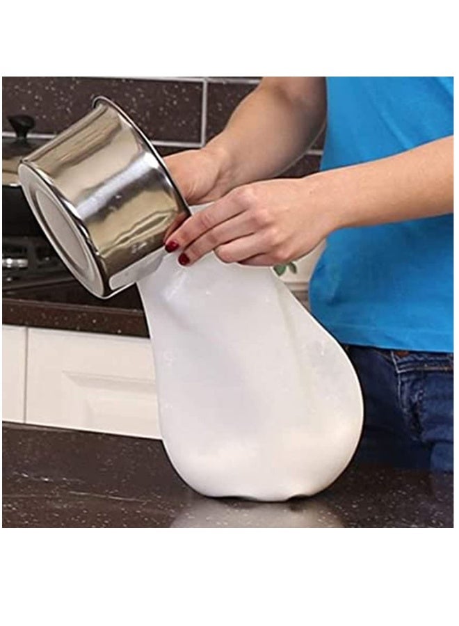 Silicone Kneading Dough Bag for Kitchen Tool, Versatile Dough Mixer for Bread, Pastry, Pizza Tortilla, Premium Silicone Bakeware, Multifunctional Food Storage Container Cooking Tool  - Image 3