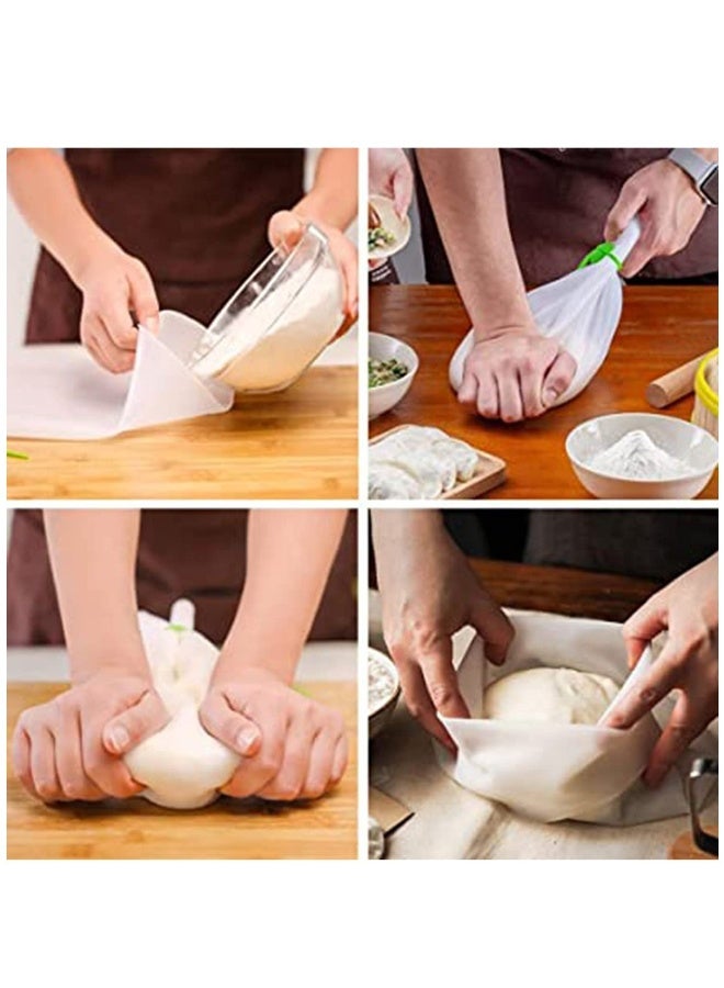 Silicone Kneading Dough Bag for Kitchen Tool, Versatile Dough Mixer for Bread, Pastry, Pizza Tortilla, Premium Silicone Bakeware, Multifunctional Food Storage Container Cooking Tool  - Image 5