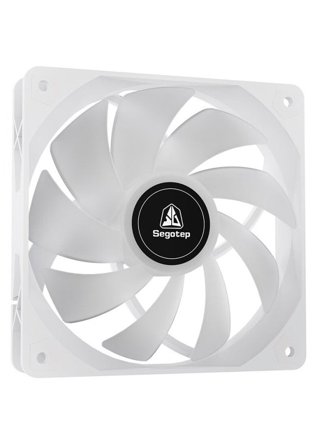 Segotep Fengzun 6 Pro White Tower Air Cooler (6 Nickel-plated Copper Heat Pipes / Dual-tower Matrix / Compatible With Amd/am5/intel Platforms, Metal Mounting Brackets) - Image 5