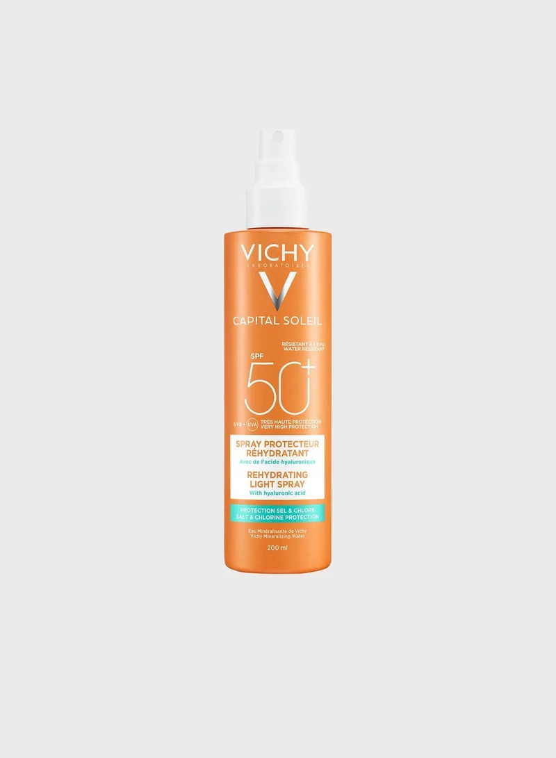 VICHY Capital Soleil Rehydrating Light Spray Spf 50 200ml