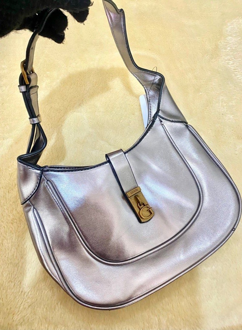 GUESS Borsa a spalla Maimie nero - Image 3