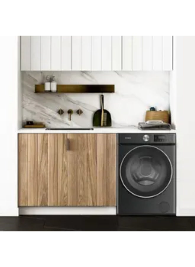 Fresh 8 kg Automatic Inverter Direct Drive Washing Machine - Black - Image 2