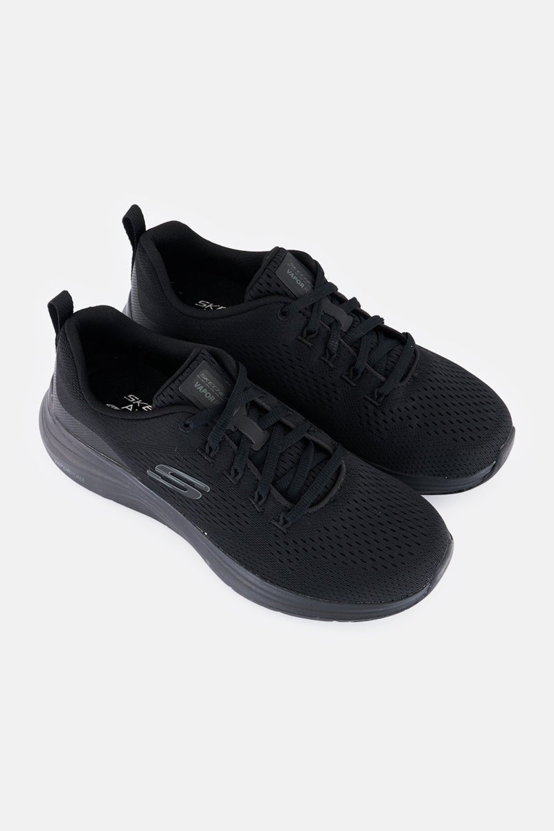 SKECHERS Women Lace Up Outdoor Shoes, Black  - Image 3