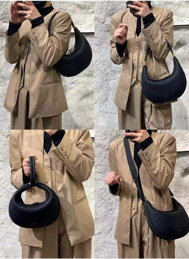 سونغمونت Mountain Pine Medium Moon Bag , Luxury Handbag u0026 Shoulder Bag for Women  - Image 2