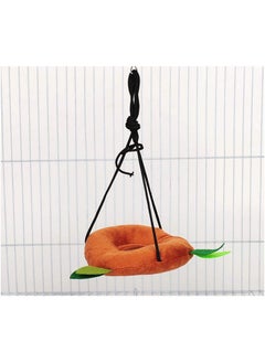 Hamiledyi Hamster Hammock Small Animals Hanging Warm Bed House Organic Natural Apple Wood Chewing Stick Rat Cage Nest Accessories Toy Hanging Tunnel And Swing For Small Hamster Rat Gerbil Sugar Glider  - Image 4