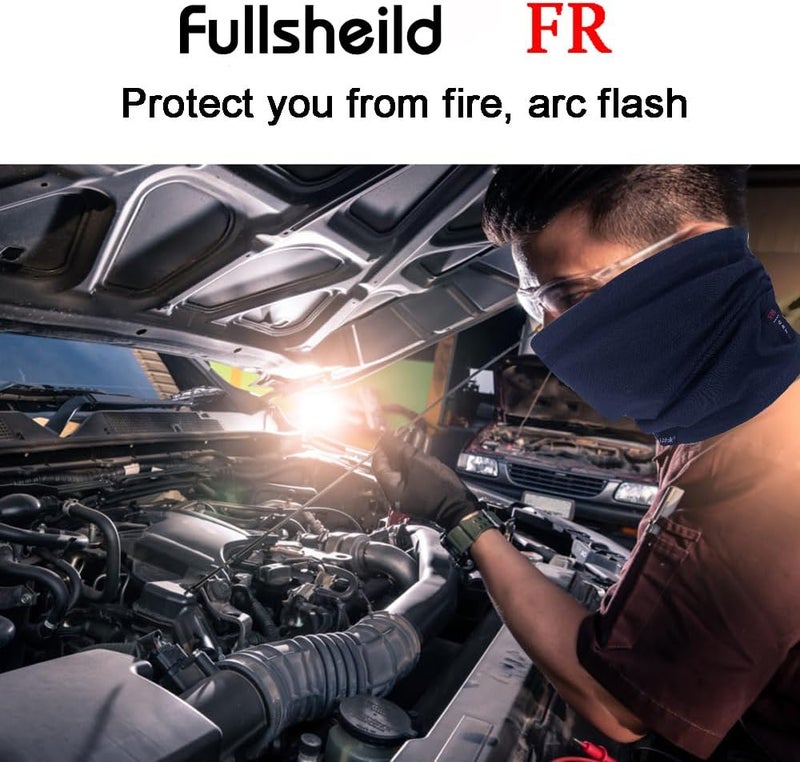Fullsheild قناع وجه مقاوم للنيران FR يغطي كامل الرقبة غطاء للرأس للحام والصيد والجيش والعمل - Image 3