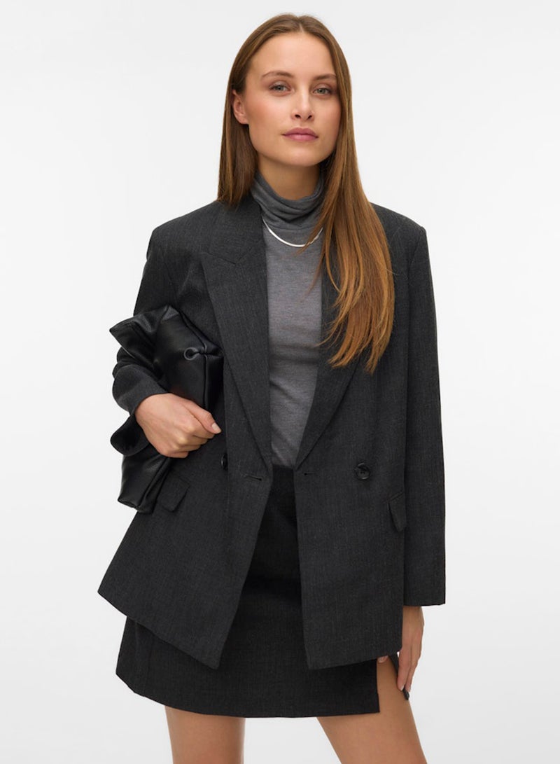 VERO MODA بليزر بقصة مريحة - Image 3