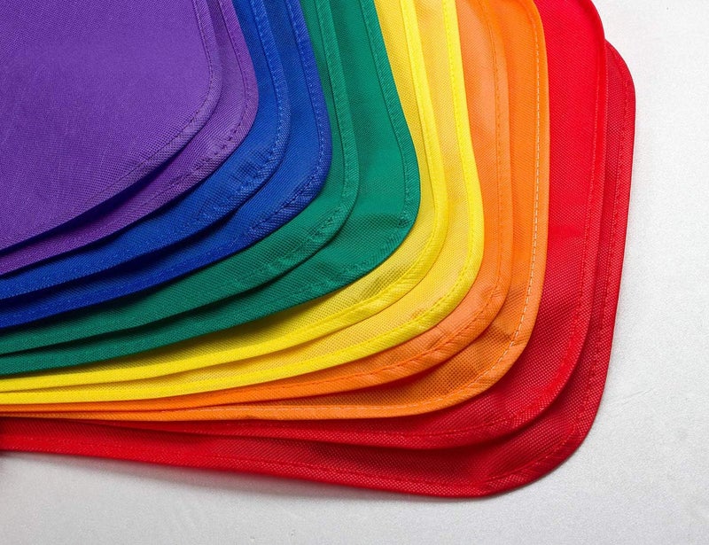 brandless 12 Pieces 6Colors Kids Painting Aprons Children's Fabric Art Smock for Cooking, Baking and Crafts - Image 4