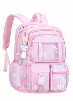 DURKU Girls Backpack School Backpacks for Girls Book Bag with Compartments for Teen Girl Kid Students Elementary Middle School Kids' School Bag  - Image 1