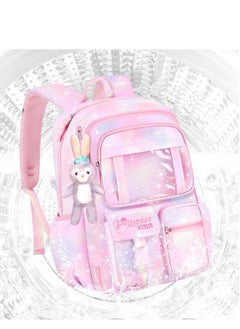 DURKU Girls Backpack School Backpacks for Girls Book Bag with Compartments for Teen Girl Kid Students Elementary Middle School Kids' School Bag  - Image 5