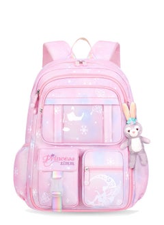 DURKU Girls Backpack School Backpacks for Girls Book Bag with Compartments for Teen Girl Kid Students Elementary Middle School Kids' School Bag  - Image 2