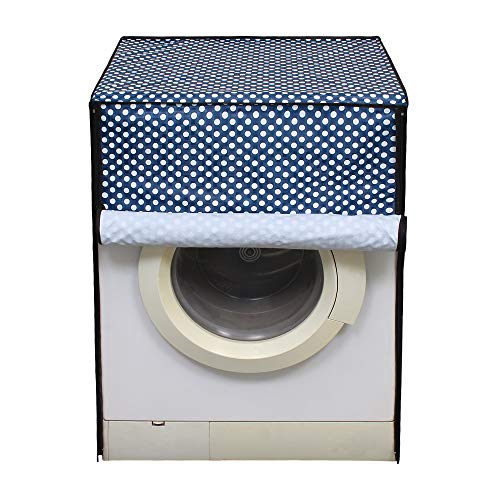 Lithara Front Load Washing Machine Cover Waterproof Dustproof For 7 Kg, 7.2 Kg, 7.5 Kg, 8 Kg | Size : (61 x 86 x 61, Design47) - Image 1