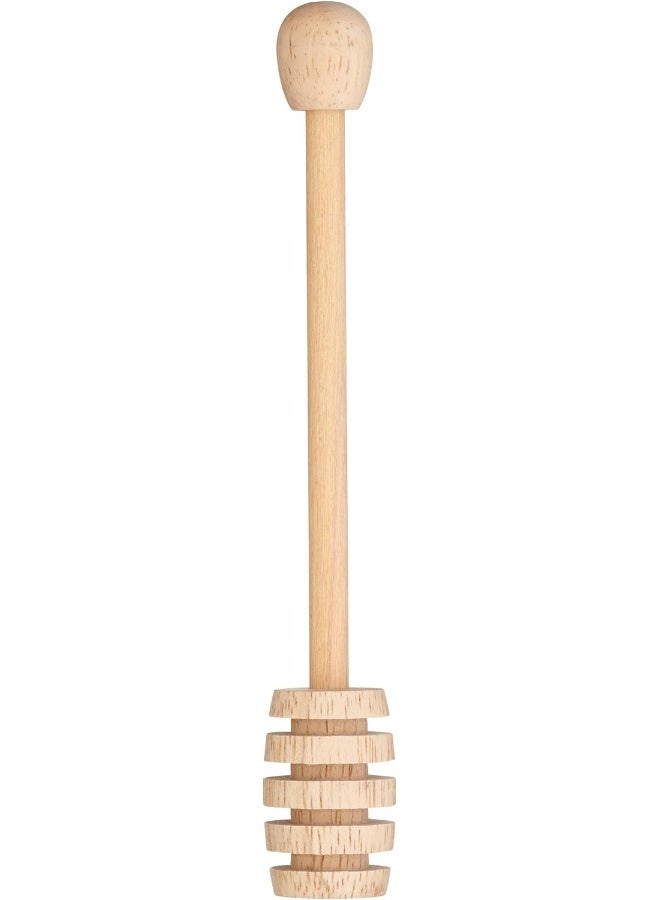 KitchenCraft Wooden Honey Dipper, Beige, 2.00 X 6.03 Cms, Kcdip  - Image 1