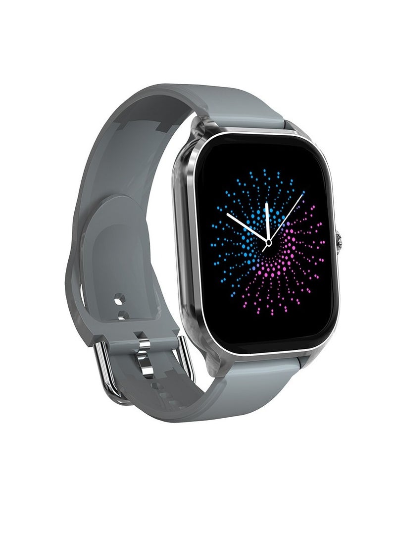 H9 Smart Watch, HD Screen Bluetooth Voice Call Smart Wrist Watch With Magnetic Charging, Lightweight Sleep Monitoring Sports Watch With Multiple Sports Modes, (1pc, Silver) - Image 1