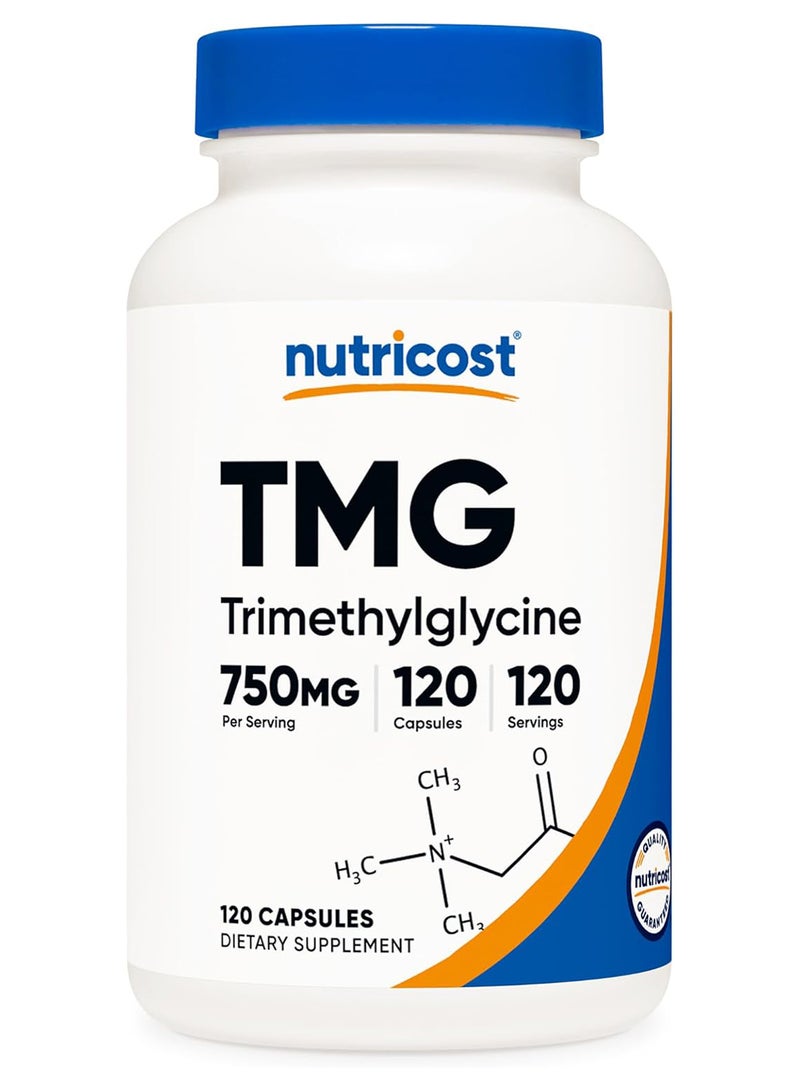 Nutricost TMg 120 Caps 1 Bottle - Image 1