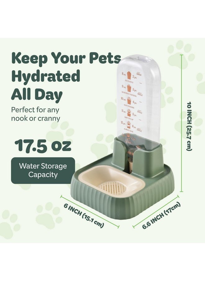 Desired Things Gravity Pet Water Dispenser, Automatic Cat & Small Dog Water Bowl Dispenser, Convenient, Portable & Handy, BPA Free Dog & Cat Water Dispenser with Water Filter - Green - pzsku/Z262AF84634EF8728DD71Z/45/_/1737032225/0ad2f161-1bd2-4335-991b-61e8e09e436f