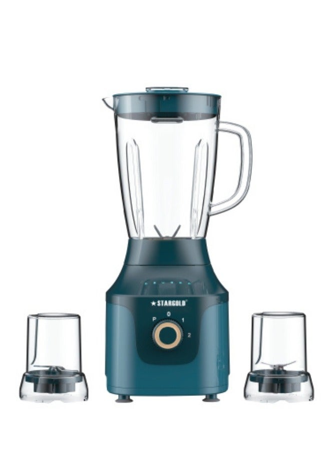 Stargold 3-in-1 Blender 1.5L Capacity 600W Juicer Grinder & Chopper, Multi-Function Kitchen Appliance  - Image 1