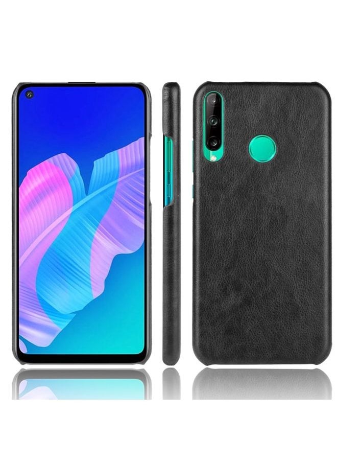 HuHa Case Cover For Xiaomi Redmi 9C Shockproof Litchi Texture PC + PU Case Black 