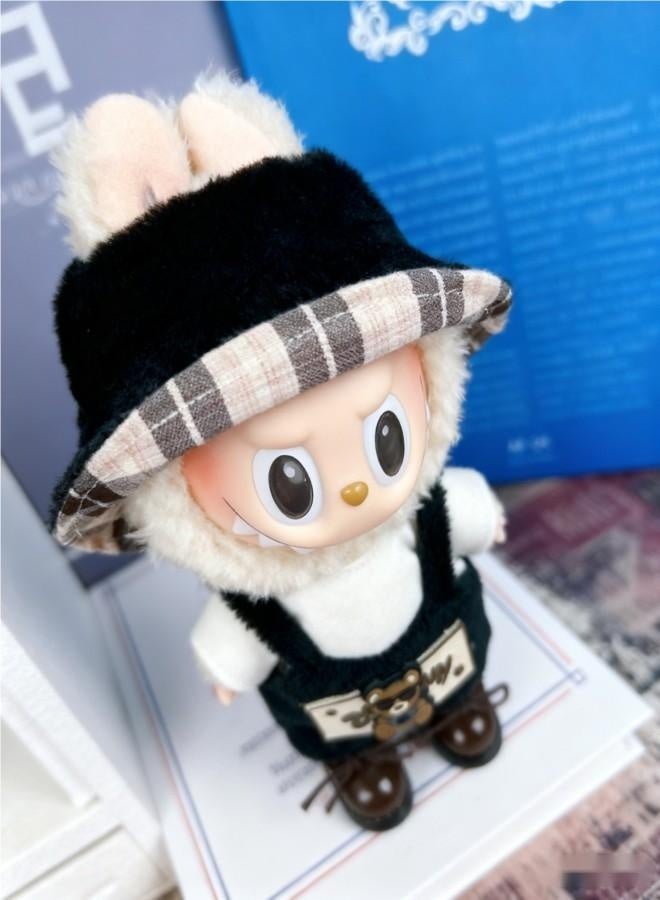 طقم ملابس دمى Labubu لدمى بطول 17 سم، ملابس قابلة للتبديل لجيل أول وثاني من الدمى المصنوعة من الفينيل، إكسسوارات متينة وأنيقة للعب الإبداعي - Image 5