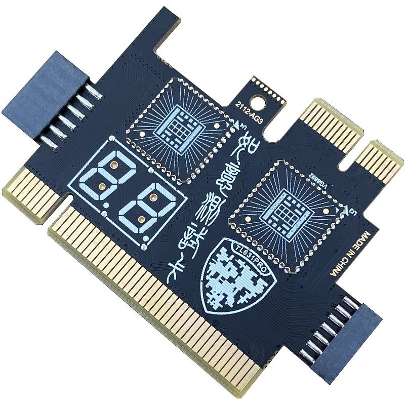 Laptop PCI Diagnose Card 128-Bit Large-Capacity Chip - Small And Exquisite Diagnose Card for Motherboard And Notebook Maintenance - Image 2