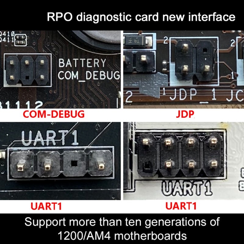 Laptop PCI Diagnose Card 128-Bit Large-Capacity Chip - Small And Exquisite Diagnose Card for Motherboard And Notebook Maintenance - Image 5