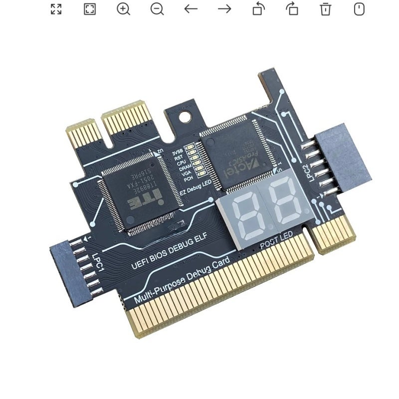 Laptop PCI Diagnose Card 128-Bit Large-Capacity Chip - Small And Exquisite Diagnose Card for Motherboard And Notebook Maintenance - Image 4