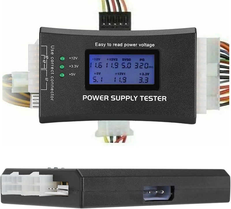 [Rare find] Computer ATX Tester, LCD Power Supply Tester, ATX Power Supply Computer Host Inspection and Maintenance Tester Tool, Computer Tester Can Detect ATX, BTX, ITX, TFX Computer Power Trendy varied sizing alternatives Cost-effective pick Rare market product Rack sorted local inventory Major city pickup option Short time available Wide range expanded design Quick assemble Ideal for various demands Cross product compatible Limited stock Ready-to-ship local stock Designed to ease your life Yearly optimized delivery route Compact design All item simple matching build Global standard quality Pop-area nearby warehouse Growing order stock support Standard fit Gulf popular simple design Slow wear optimized quality Local licensed courier Daily essential - Image 2