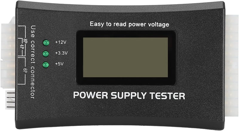 [Rare find] Computer ATX Tester, LCD Power Supply Tester, ATX Power Supply Computer Host Inspection and Maintenance Tester Tool, Computer Tester Can Detect ATX, BTX, ITX, TFX Computer Power Trendy varied sizing alternatives Cost-effective pick Rare market product Rack sorted local inventory Major city pickup option Short time available Wide range expanded design Quick assemble Ideal for various demands Cross product compatible Limited stock Ready-to-ship local stock Designed to ease your life Yearly optimized delivery route Compact design All item simple matching build Global standard quality Pop-area nearby warehouse Growing order stock support Standard fit Gulf popular simple design Slow wear optimized quality Local licensed courier Daily essential - Image 1
