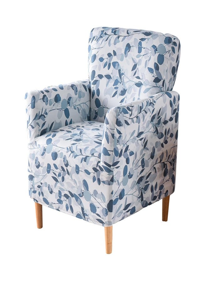 FUANGUI Banquet Armchair Slipcover Printed Chair Covers with Arms Stretch Club Chair Slipcover Soft Armchair Sofa Covers Anti-Slip Furniture Protector for Dogs Pets Home Living Room Decor, 18 - Image 1