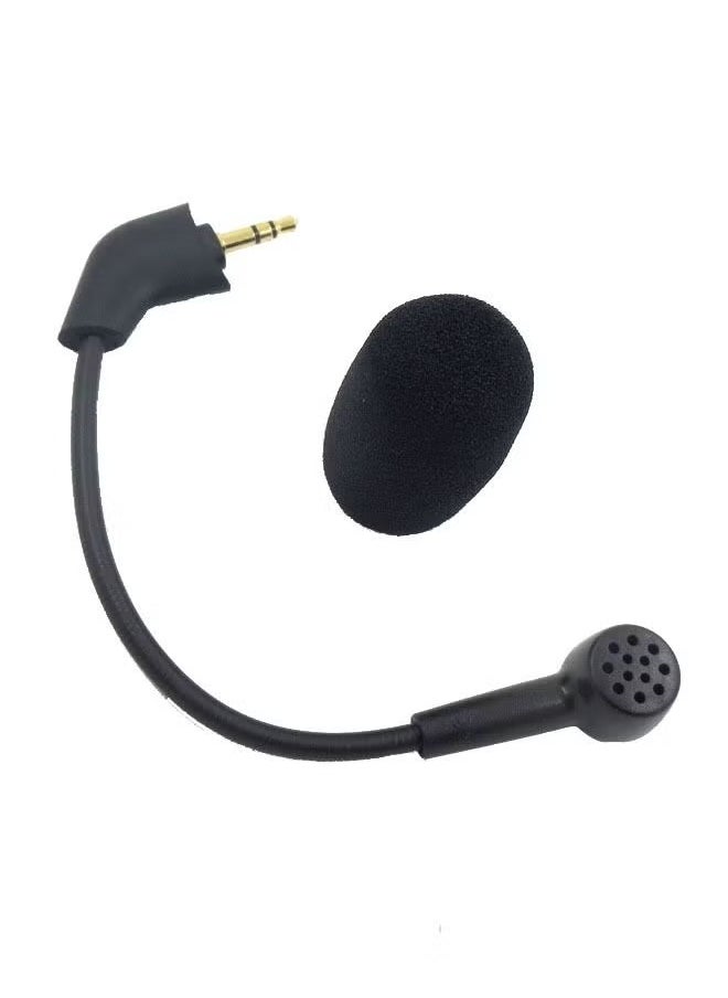 Generic - Replacement Game microphone suitable for Kingston HyperX Cloud 2 II Cloud Core Cloud Pro CloudX Xbox One Nintendo Switch PS4 Computer PC Gaming Headsets - Image 1