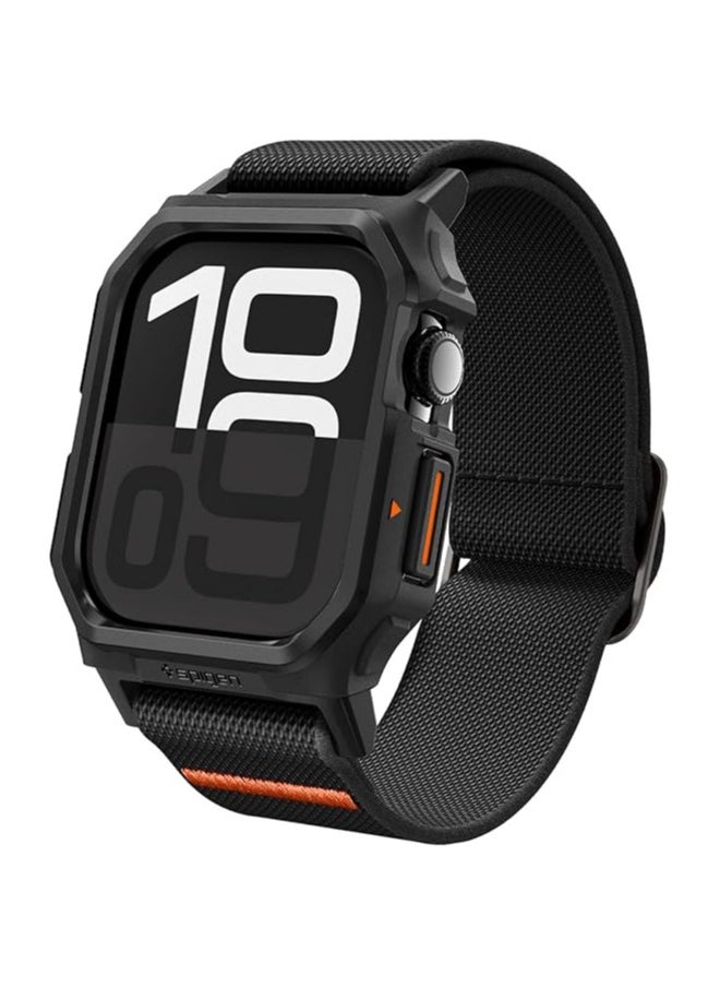 Spigen Lite Fit Pro for Apple Watch Series 10 (42mm) Case with Band - Matte Black 