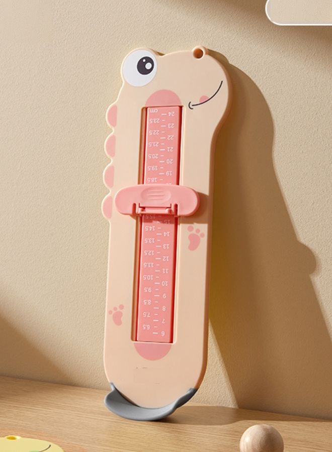 TEN-M JOURNEY Foot Measure for Children, Shoe Measuring Devices 24cm, Dual Scale Size, Infant Cartoon Foot Measurer, Feet Measuring Ruler Easy to Use, Professional Kids Shoe Sizer 